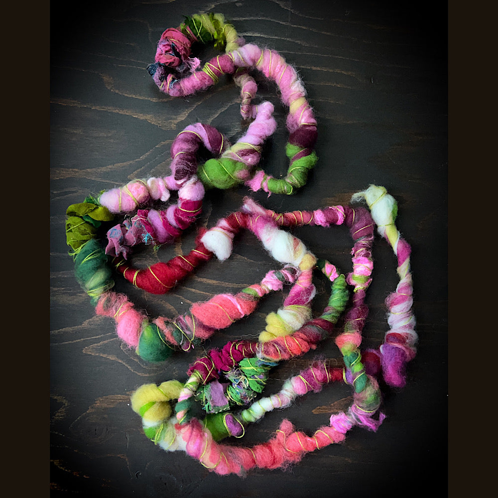 Giant art yarn for weaving 3 yards