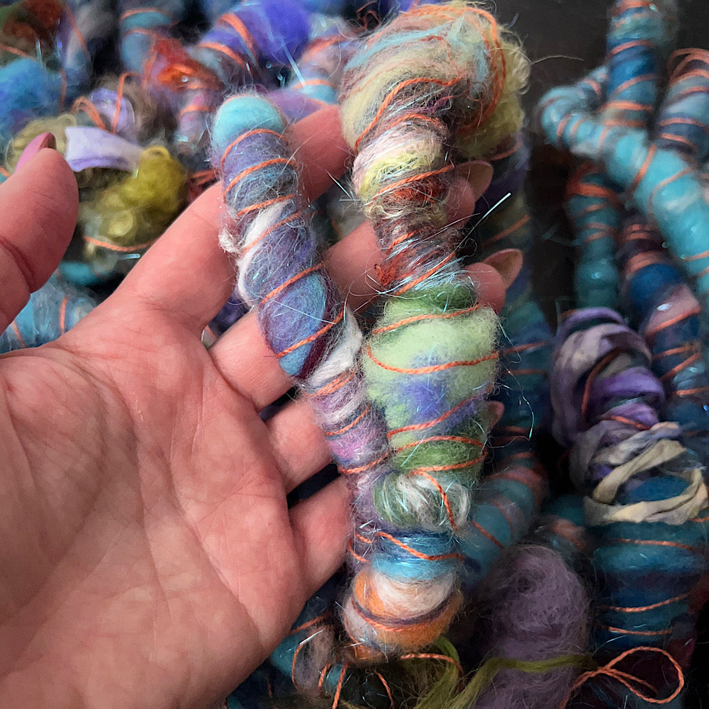 Jumbo art yarn for weavers / SOLD BY THE YARD