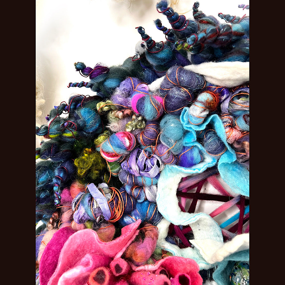 RESERVED/ Wall art 19” X 21” / Ocean serie / inspiration photos included