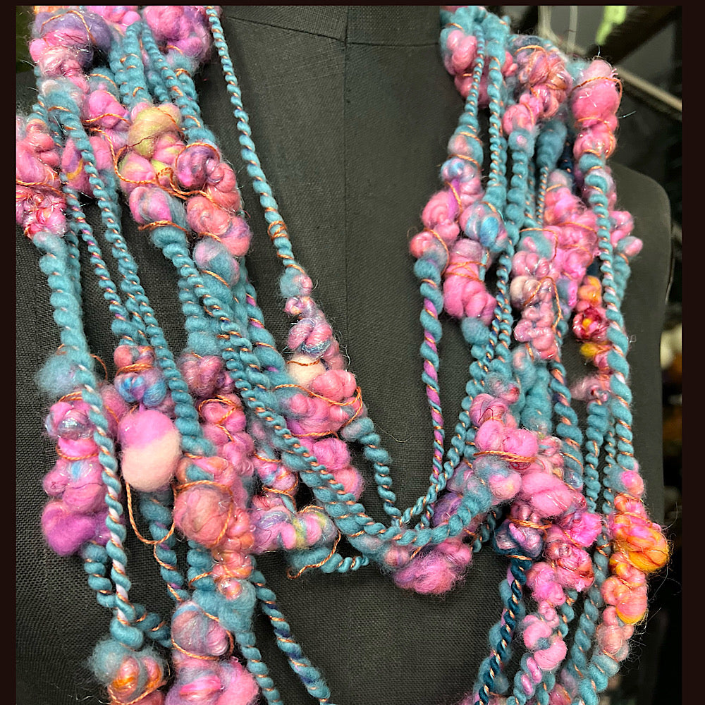 Art yarn for weaving 8.8 yards