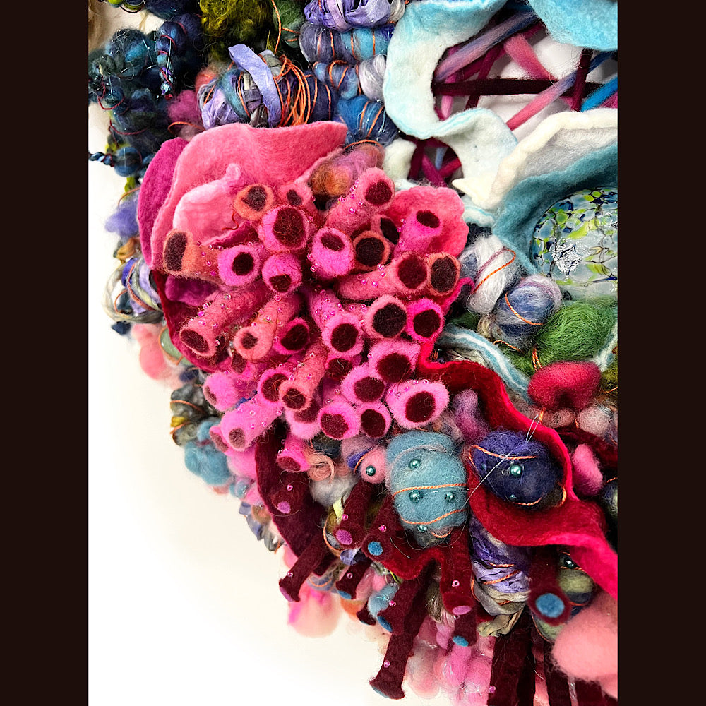 RESERVED/ Wall art 19” X 21” / Ocean serie / inspiration photos included