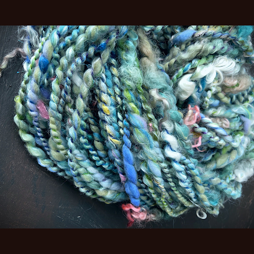 Art yarn for weaving and knitting 3.3 oz