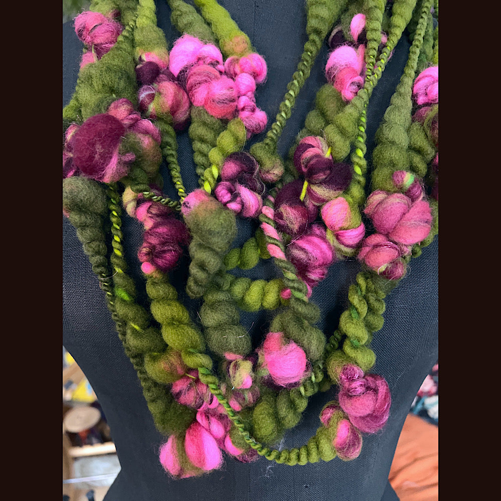 Art yarn for weaving 5.4 yards