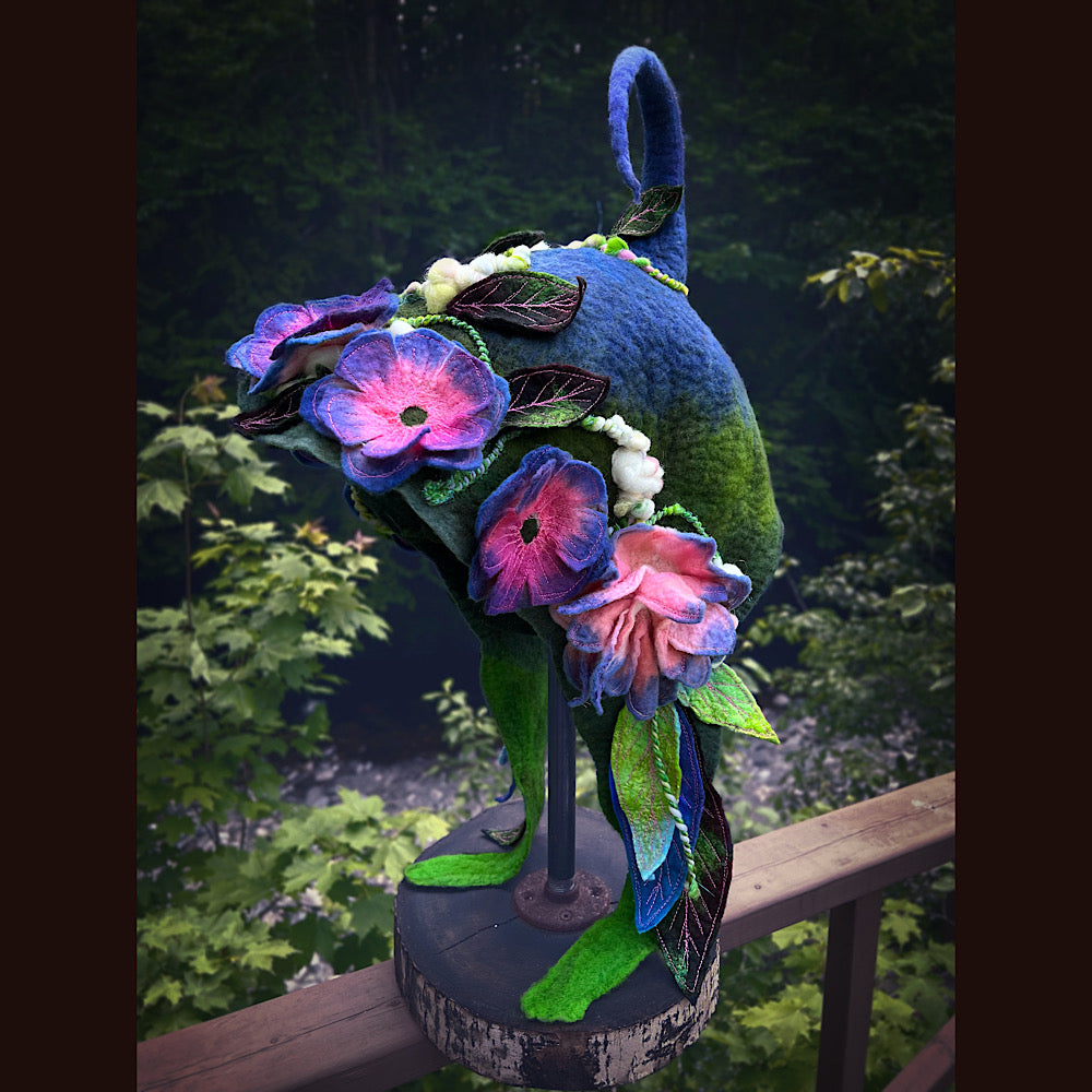 Fairy felted Hood
