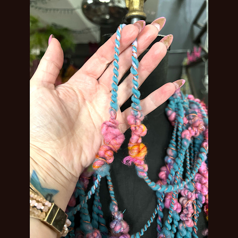 Art yarn for weaving 8.8 yards