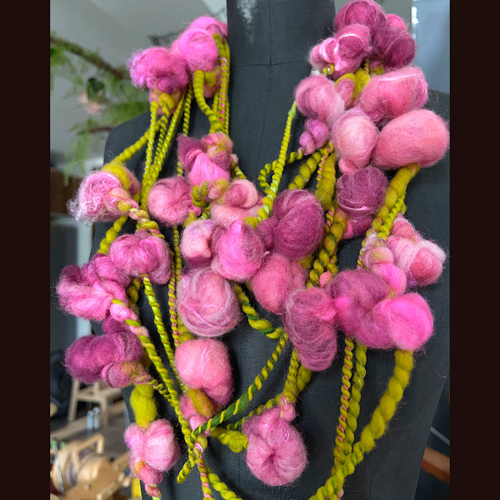 Art yarn for weaving 8.8 yards