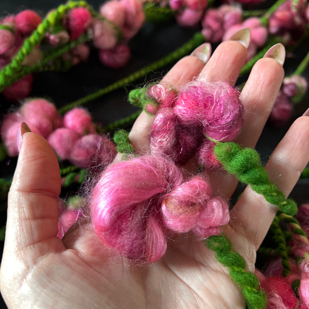 Art yarn for weaving 8 yards