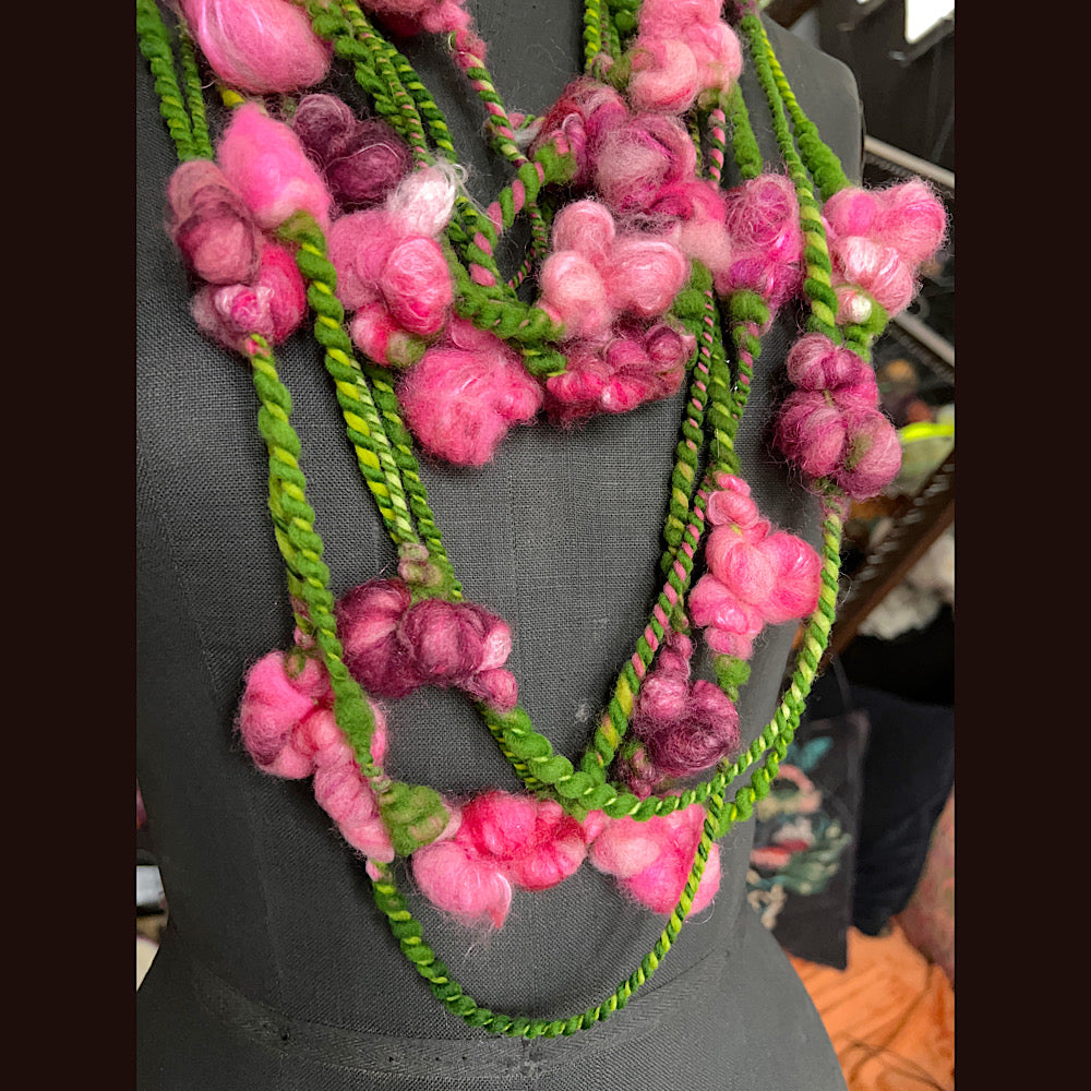 Art yarn for weaving 8 yards