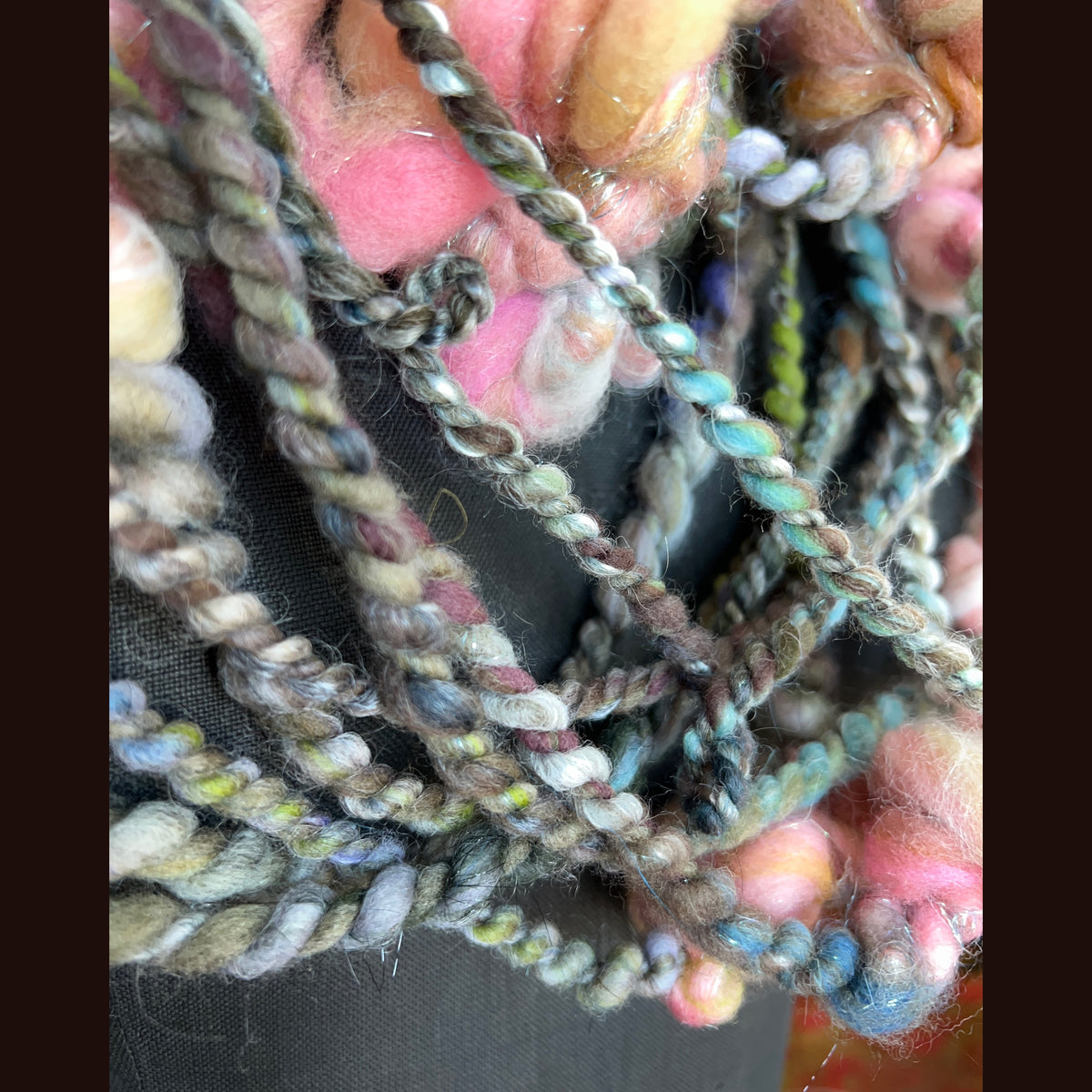 Art yarn for weaving 2.8 oz