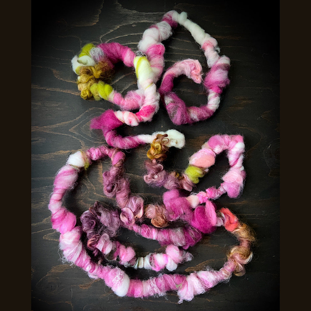 Giant art yarn for weaving 3 yards