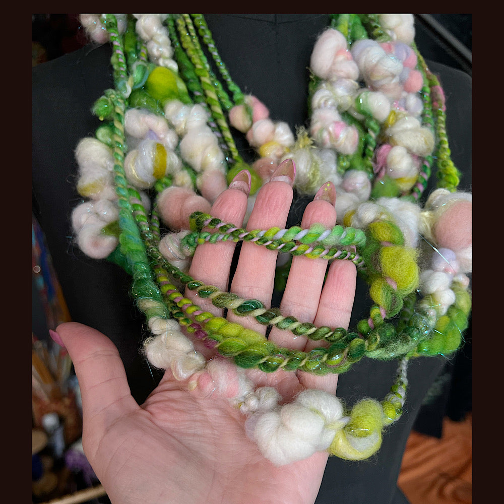 Art yarn for weaving 8.2 yards