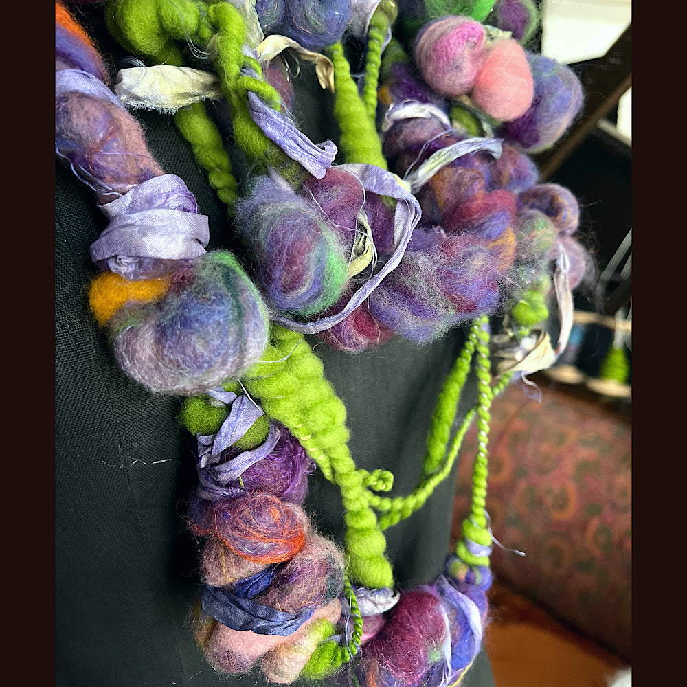 Art yarn for weaving 4.8 yards