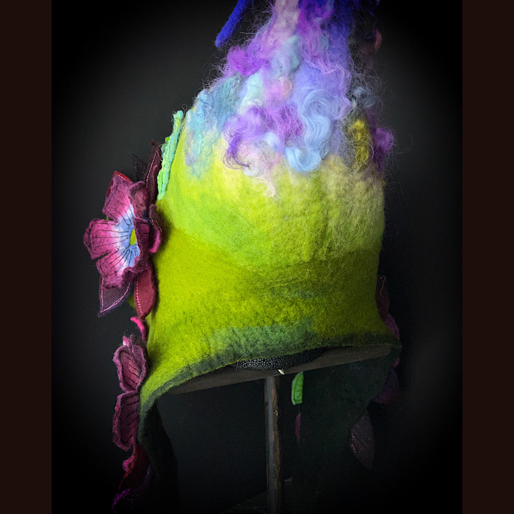 Fairy felted Hood