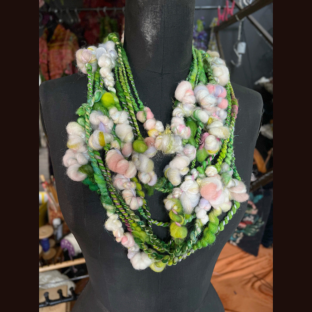 Art yarn for weaving 8.2 yards