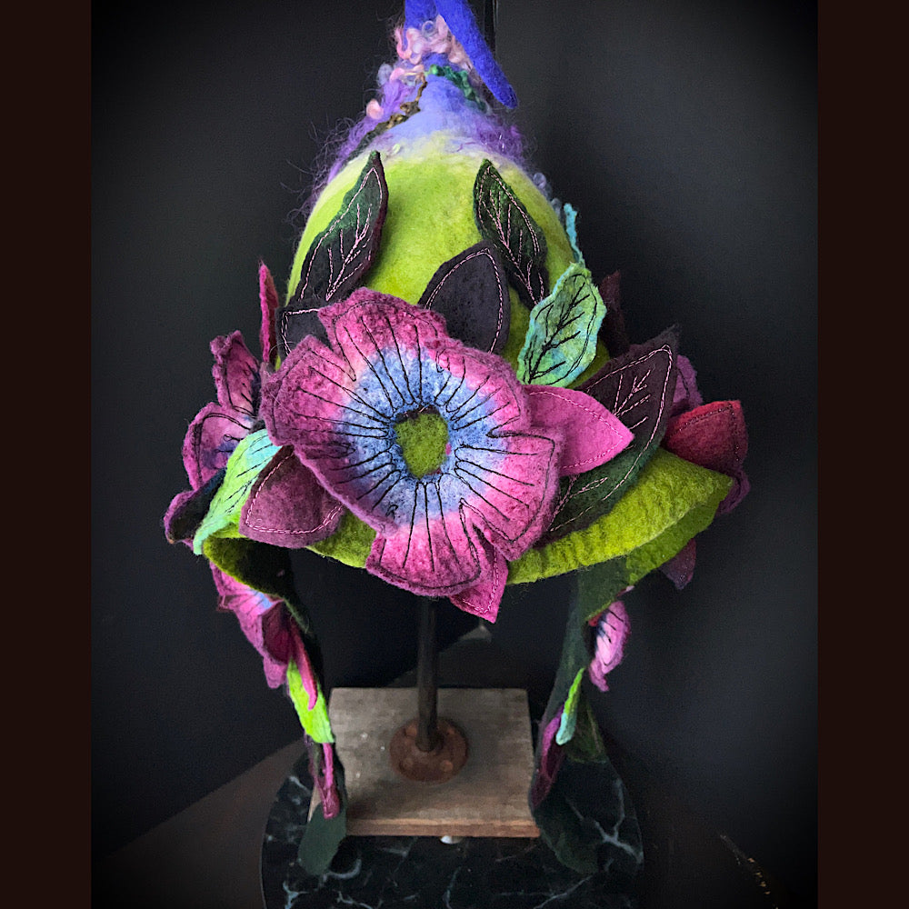 Fairy felted Hood