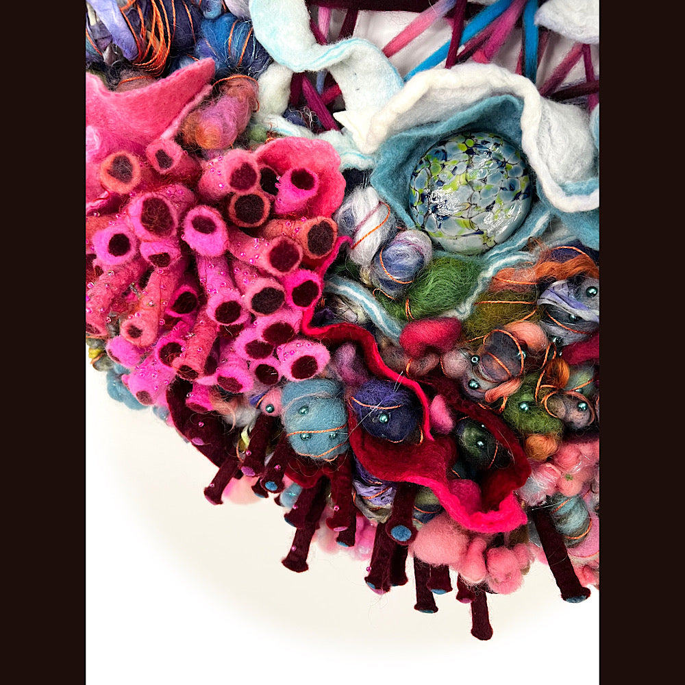 RESERVED/ Wall art 19” X 21” / Ocean serie / inspiration photos included