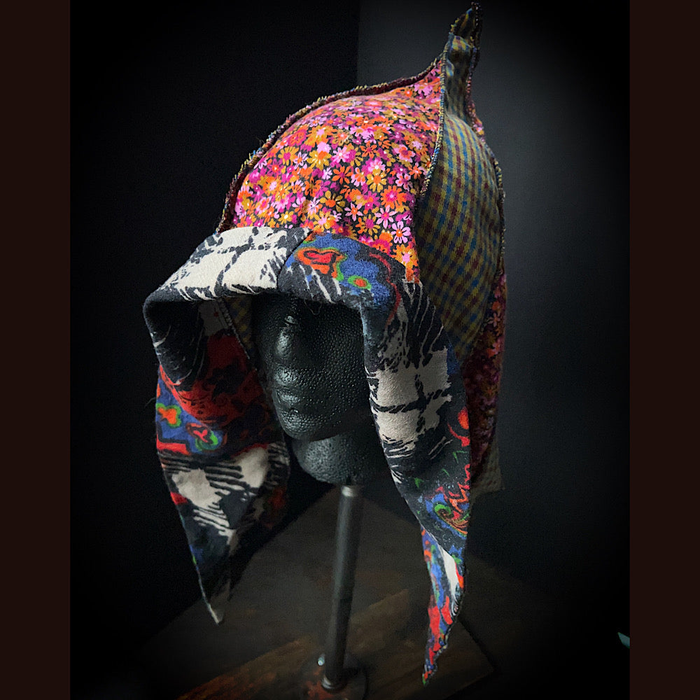 Light patchwork hood