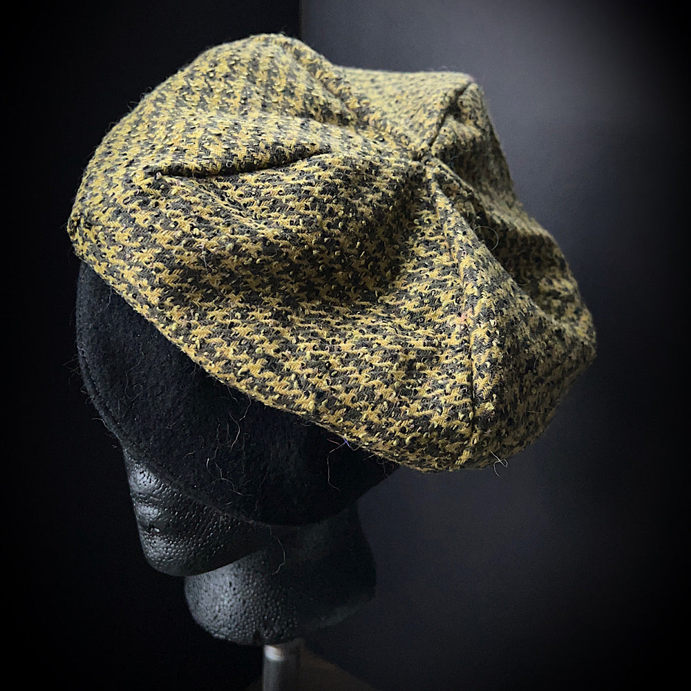 Wool newsboys cap size 23.5”