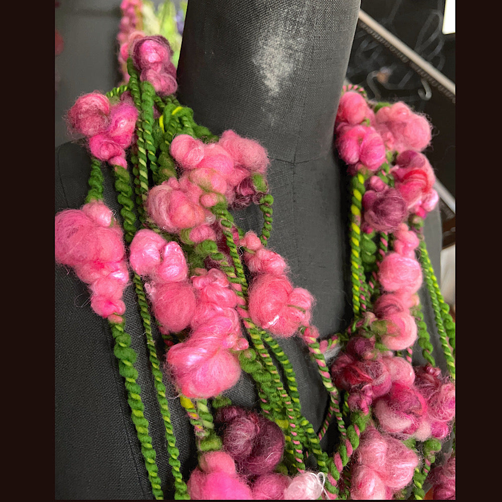 Art yarn for weaving 8 yards