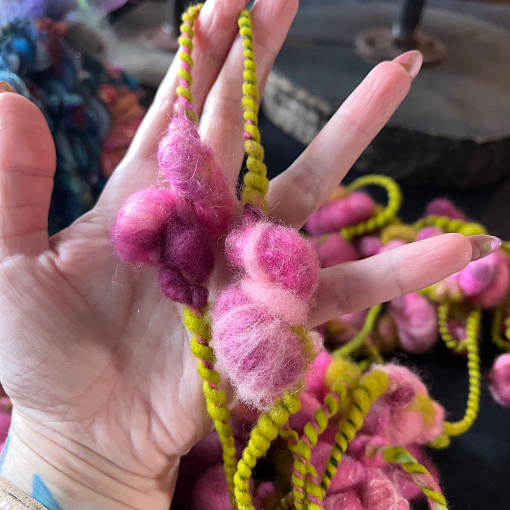 Art yarn for weaving 8.8 yards