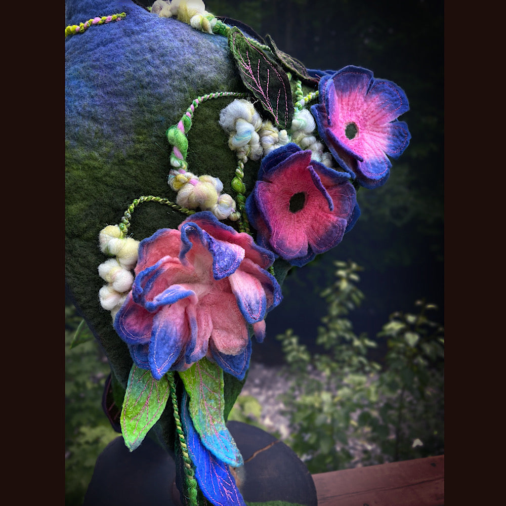 Fairy felted Hood