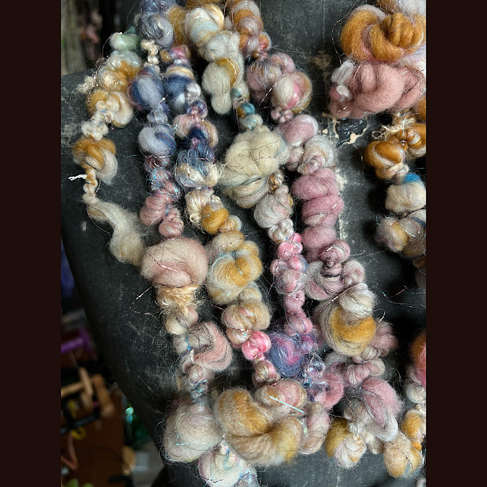 Art yarn for weaving 4.5 yards