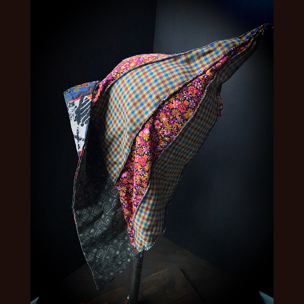 Light patchwork hood