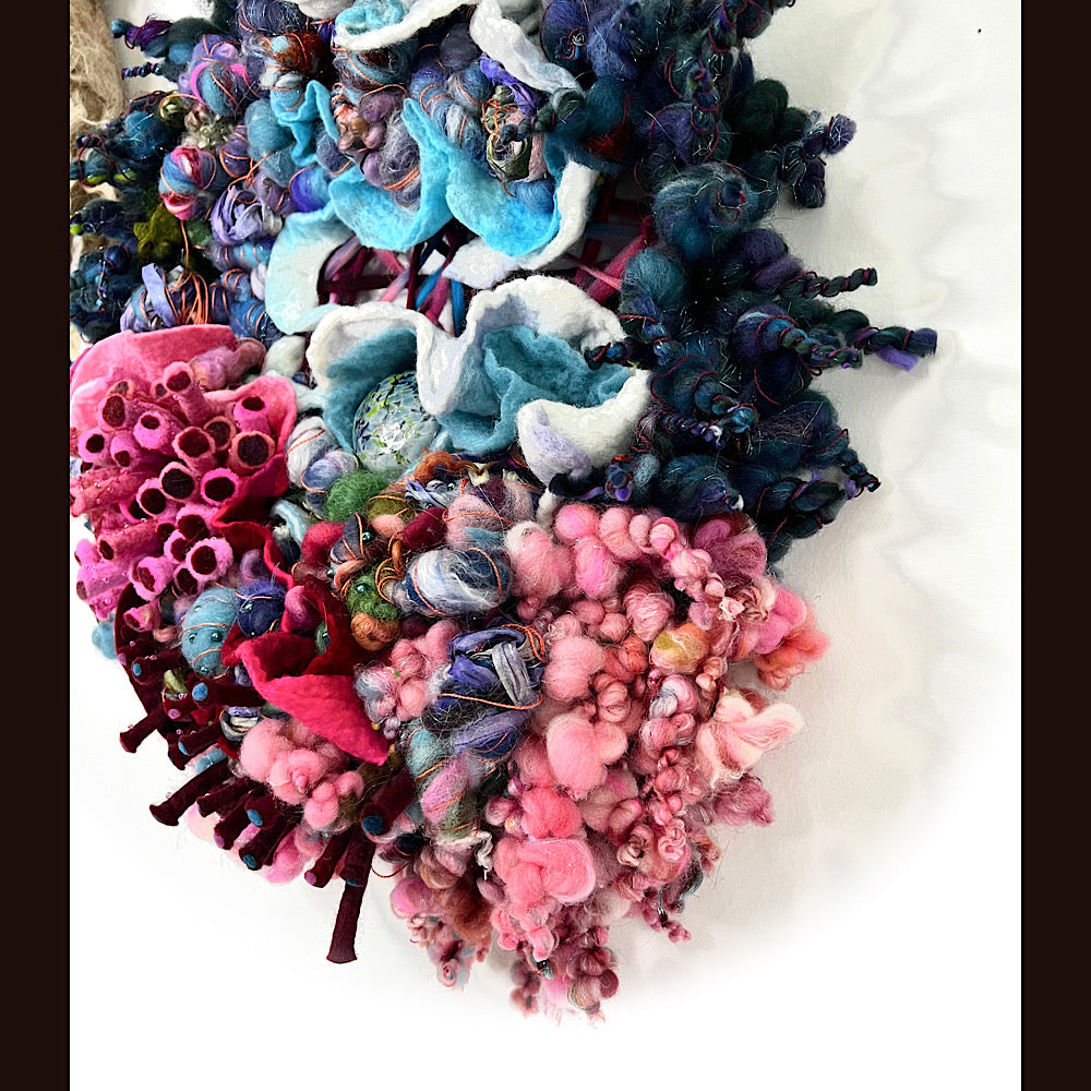 RESERVED/ Wall art 19” X 21” / Ocean serie / inspiration photos included