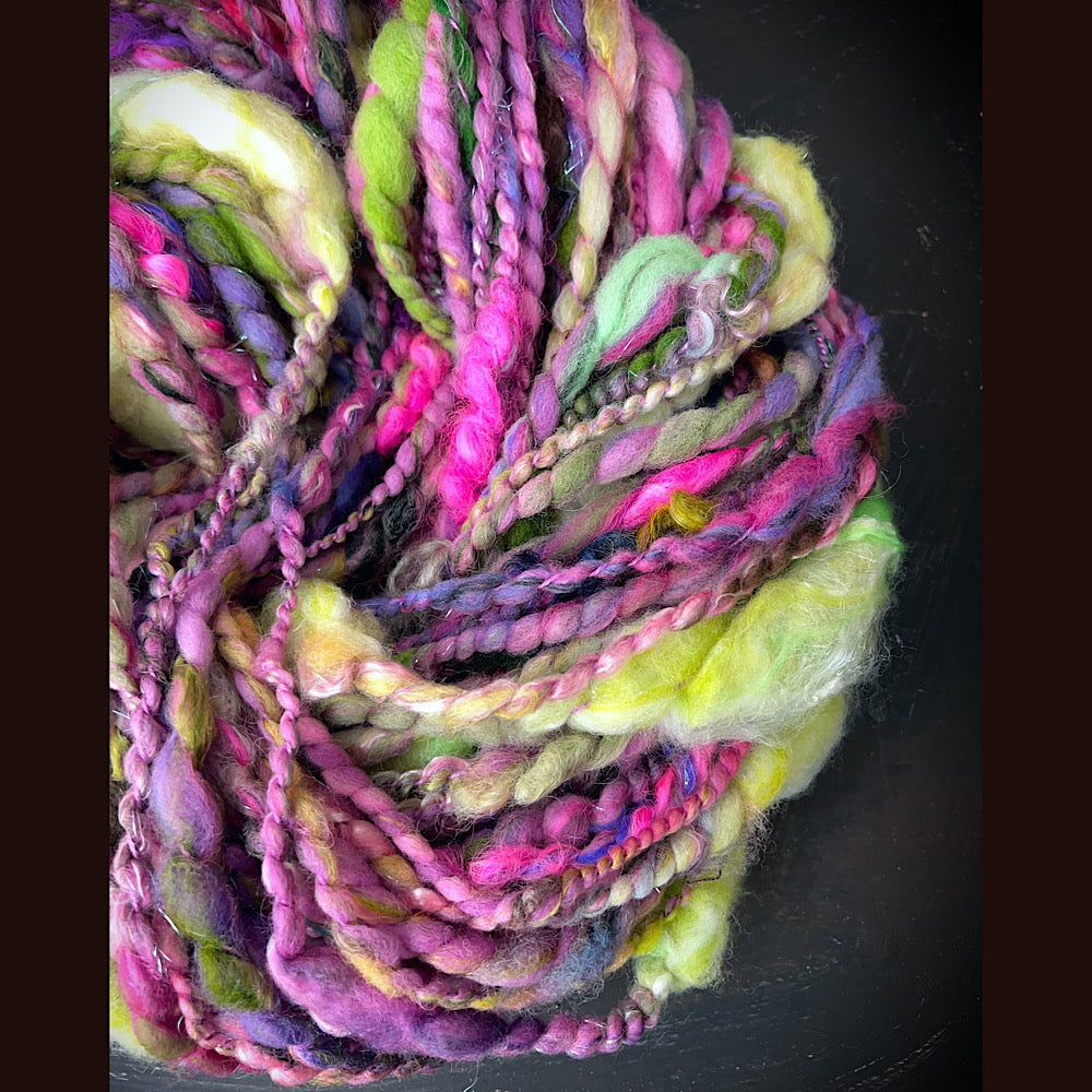 Art yarn for weaving and knitting 3.5 oz