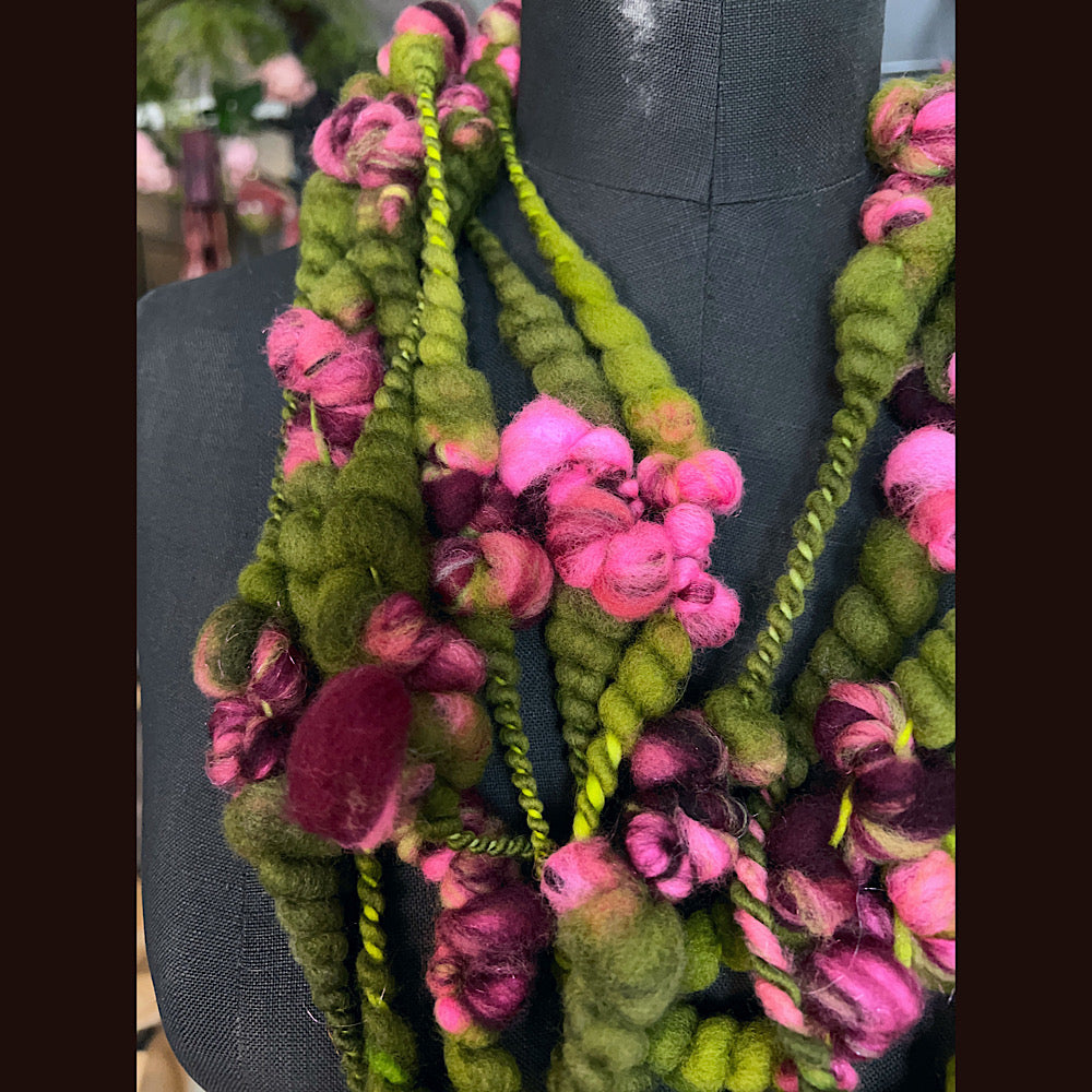 Art yarn for weaving 5.4 yards