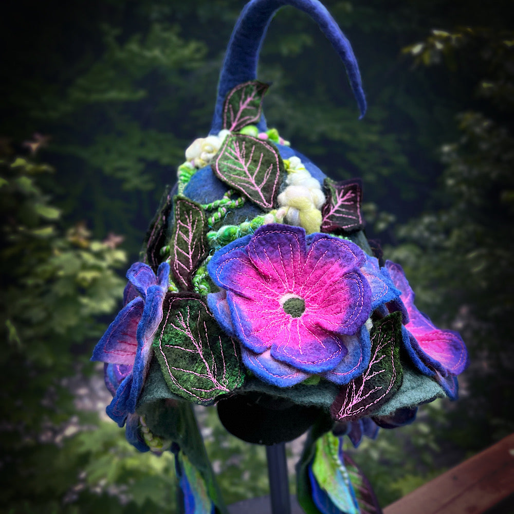 Fairy felted Hood