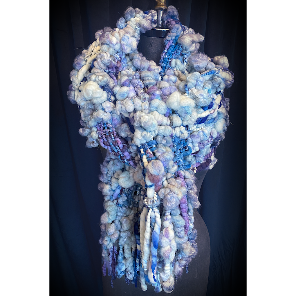 Ice Queen- Woven scarf