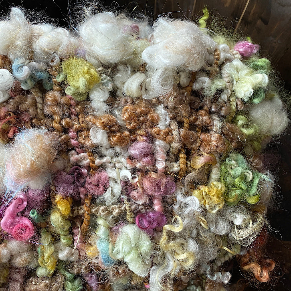 The Golden Rose scarf