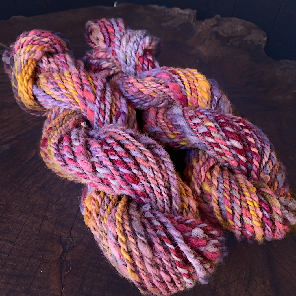 Hand spun alpaca yarn 5