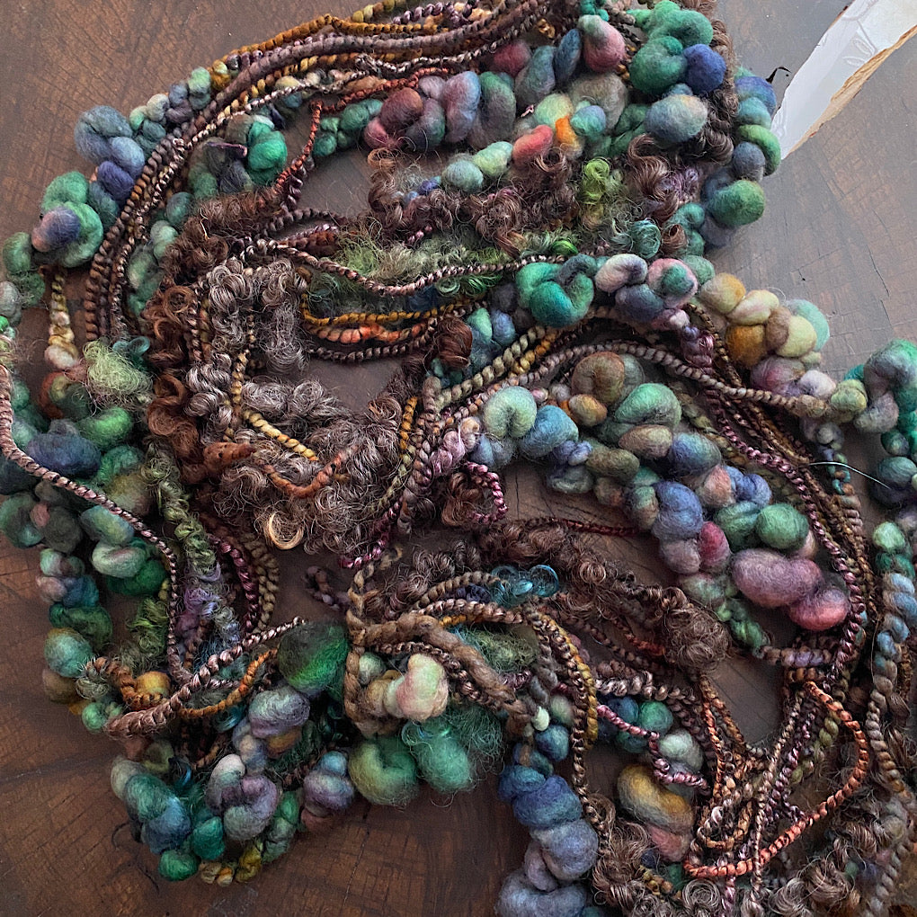 New moon forest Signature art yarn