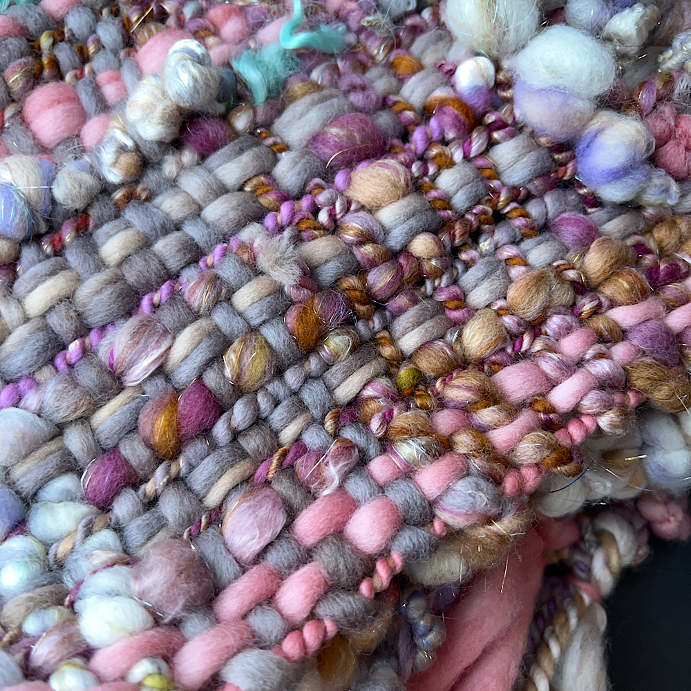 Woven scarf 91” X 9”