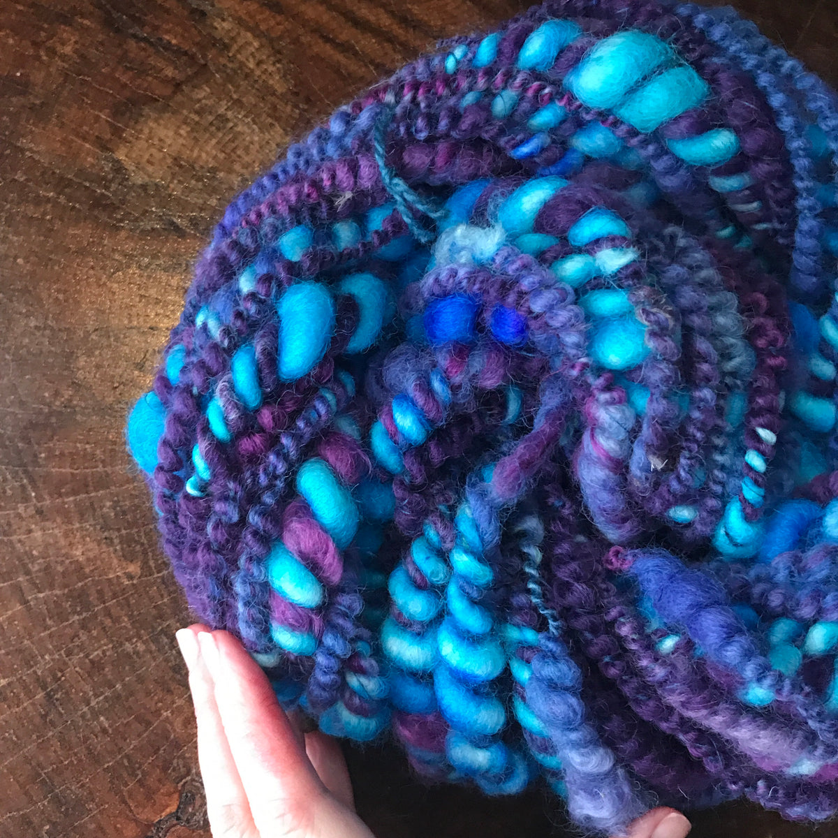 Purple art yarn 100g - Mynoush