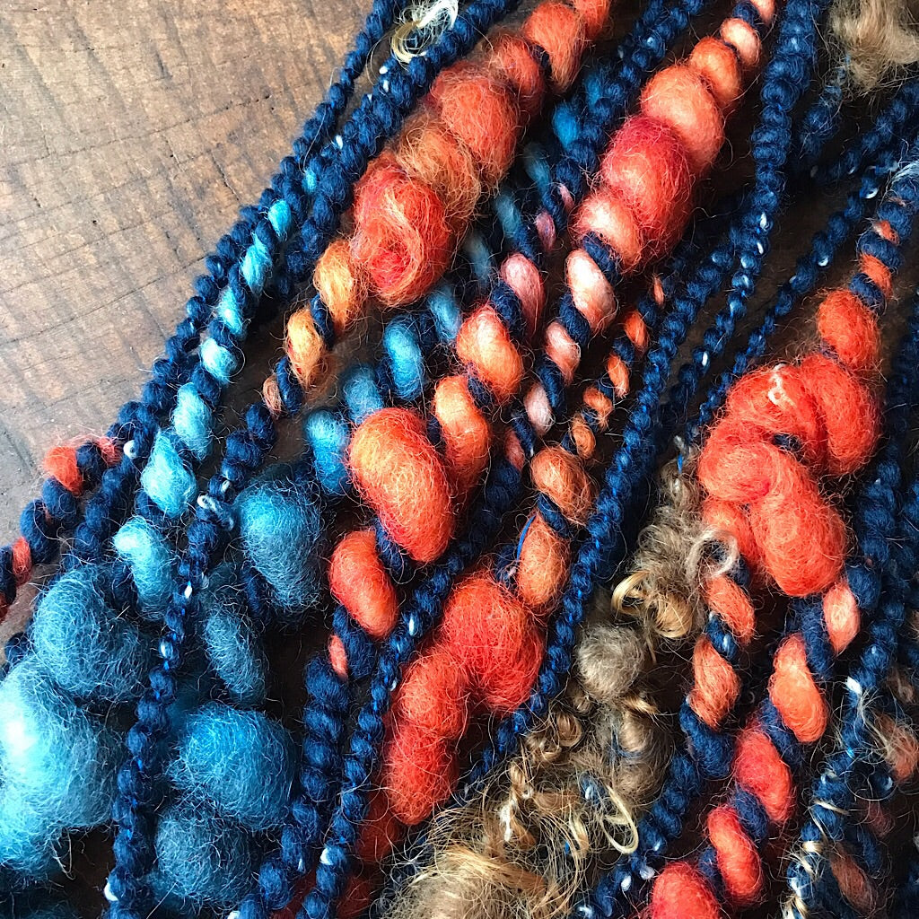 Autumn night Art yarn