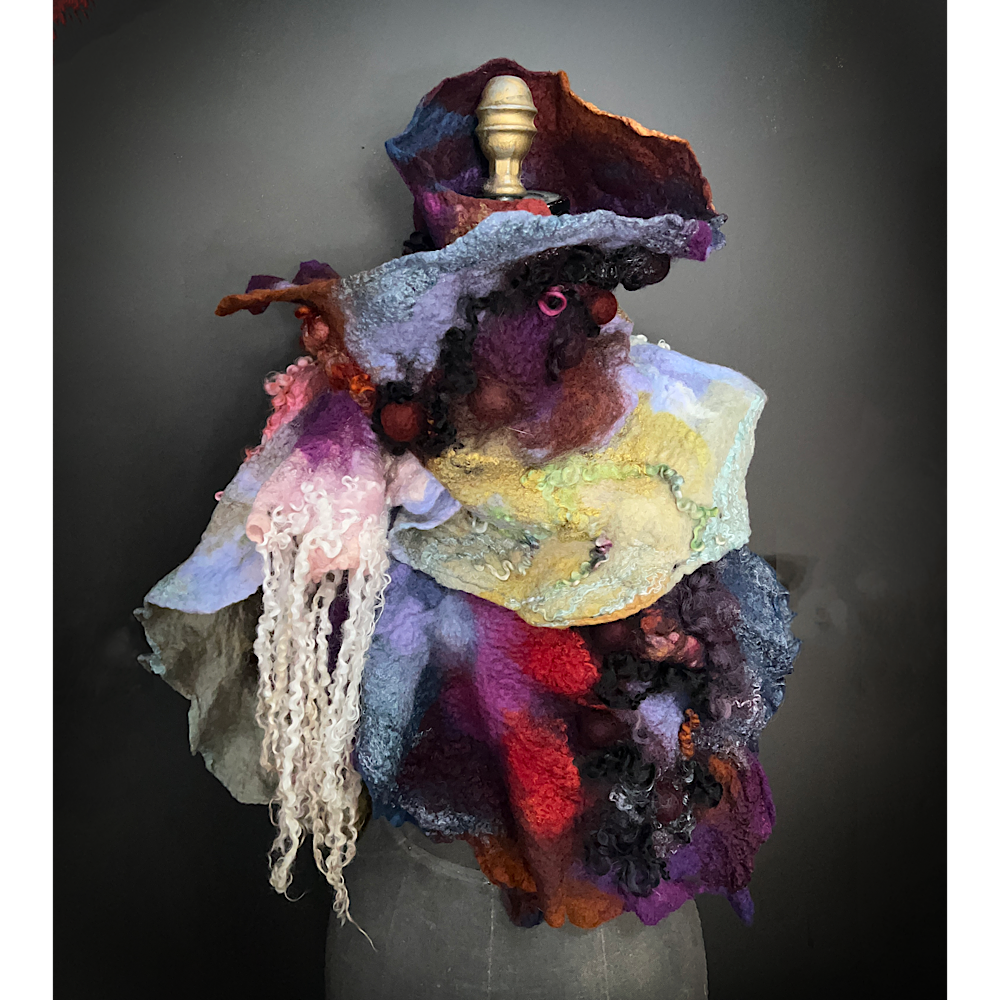 Felted scarf 2023