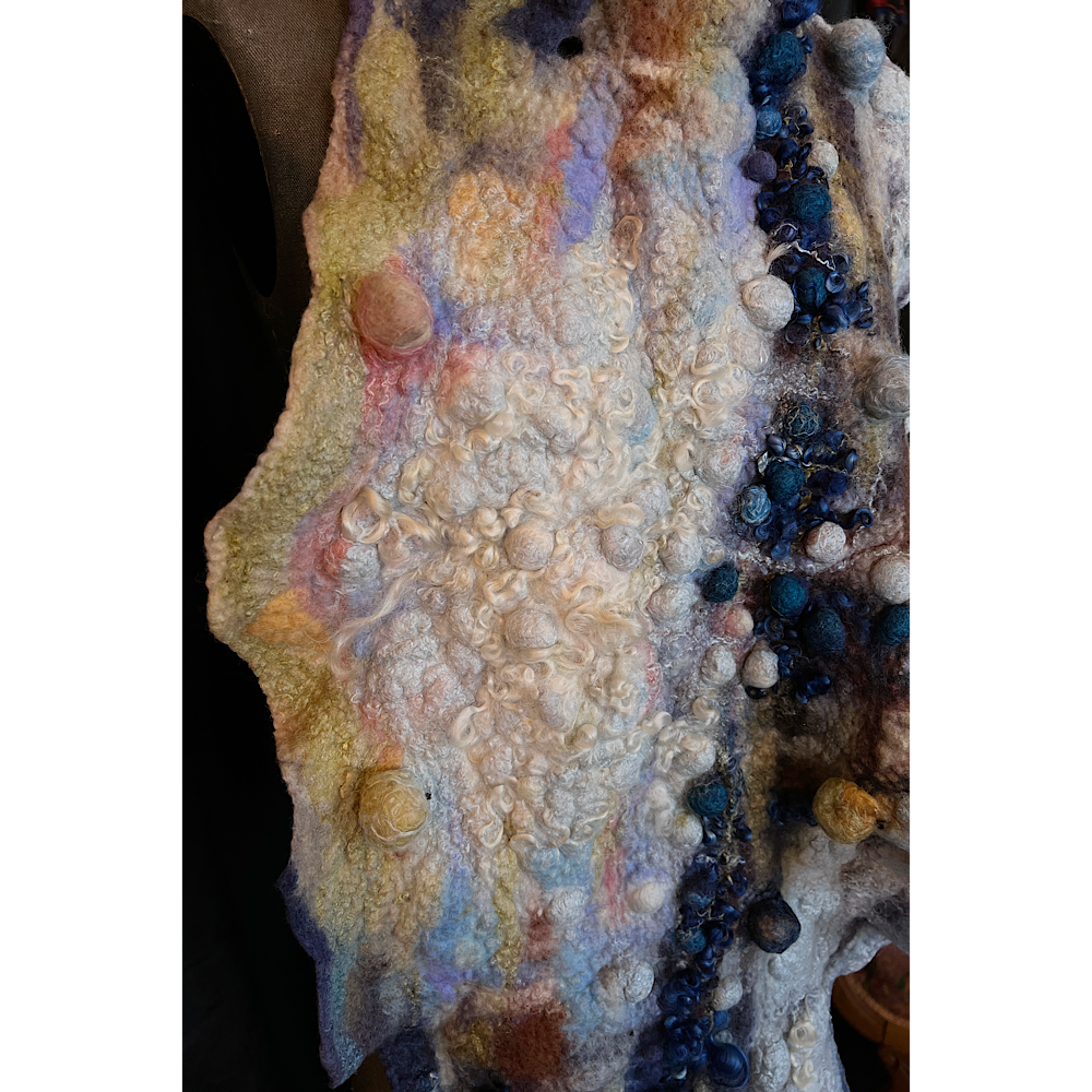 2022 Landscape serie  - felted scarf