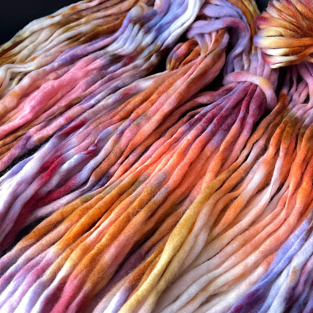 Fluffy yarn set of 3 skeins