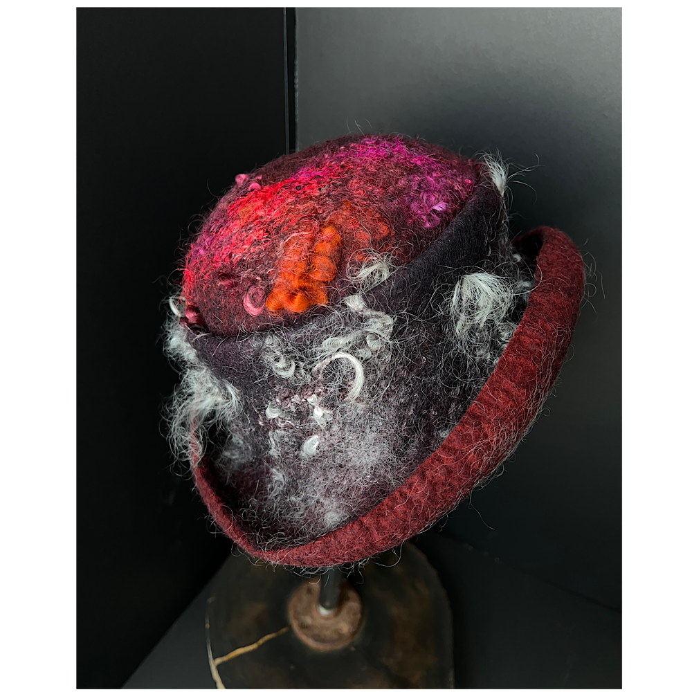 Felted hat- 23”