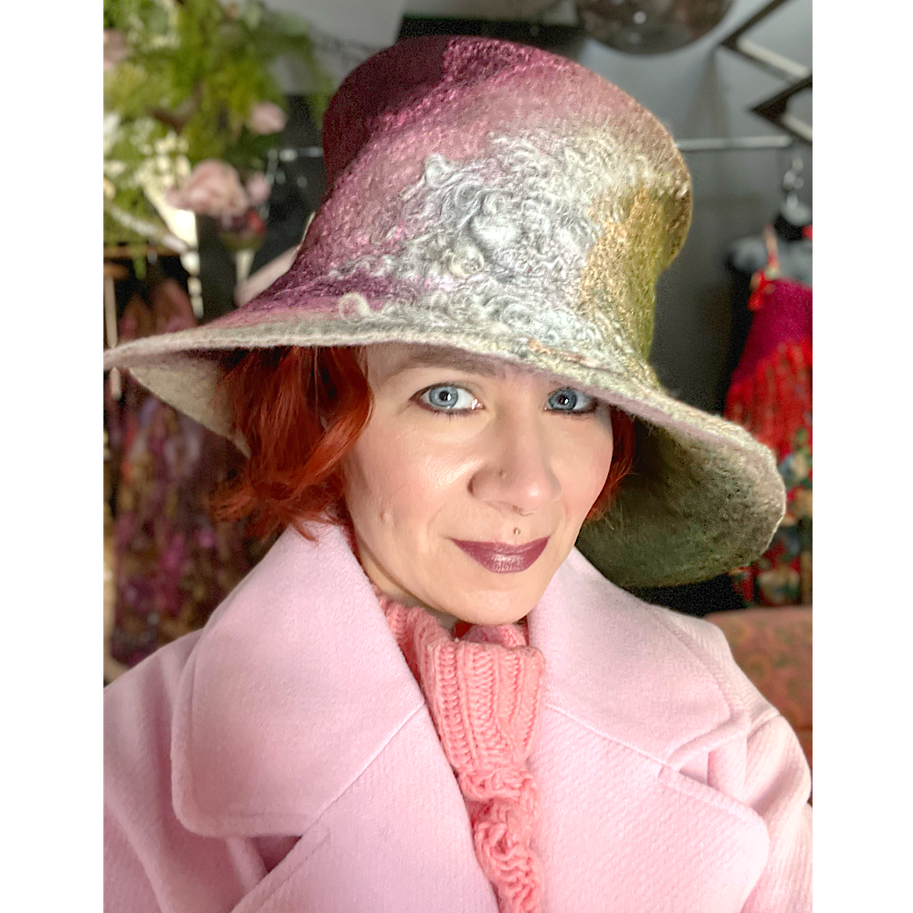 Felted bucket hat  - 24”