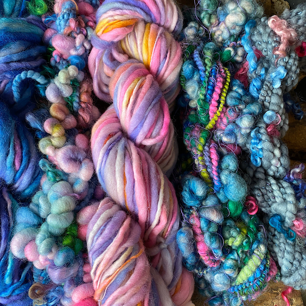 Weavers knitters art yarn bargain set