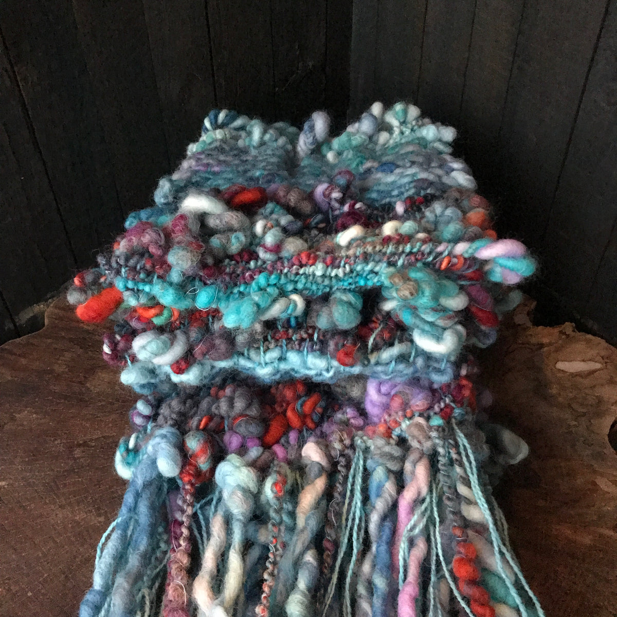 Blue scarf Foulard bleu - Mynoush