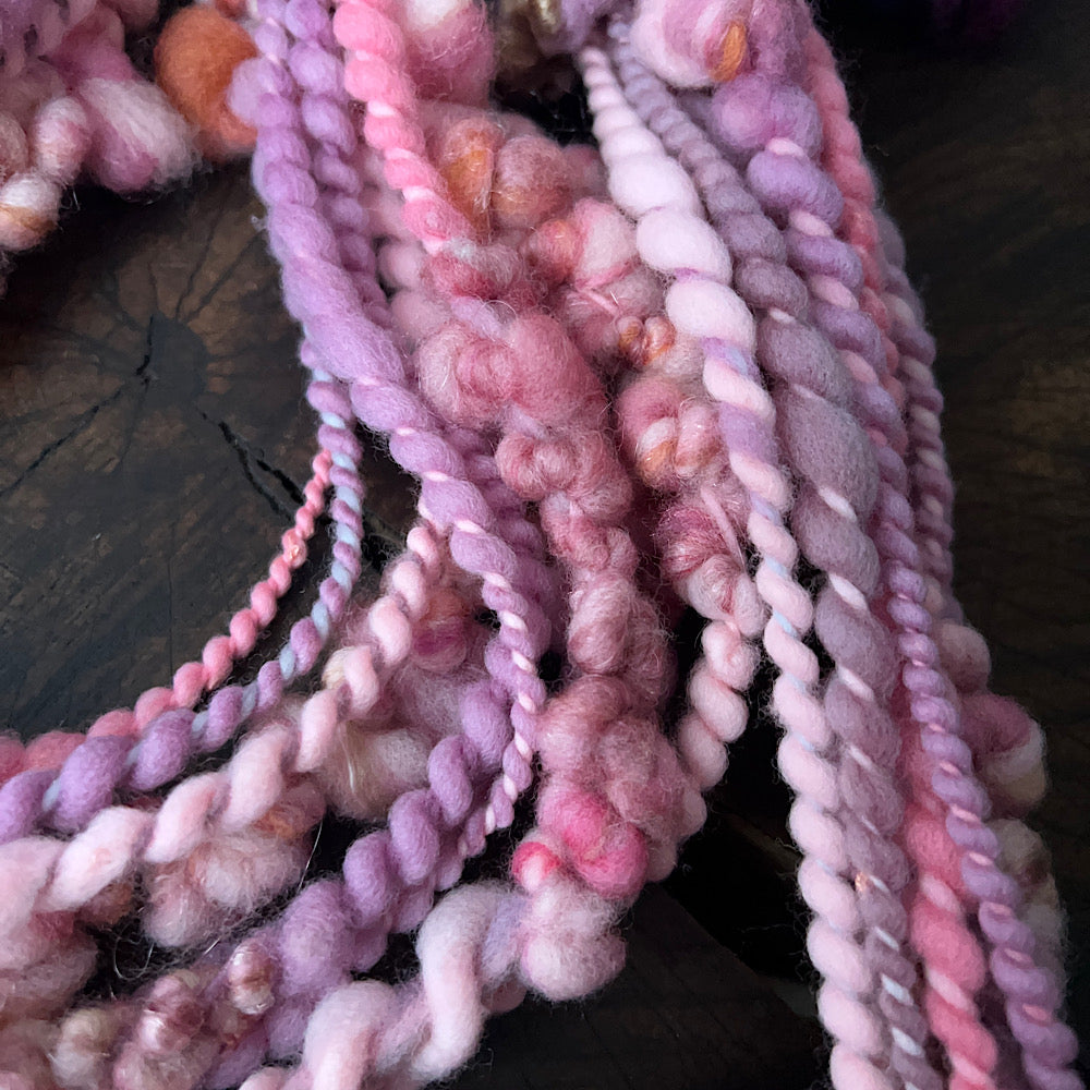 Art yarn trio for weaving 5.7 oz