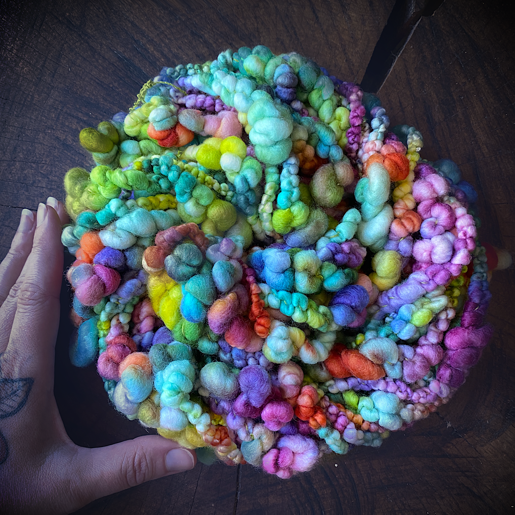 Beau soleil Art yarn