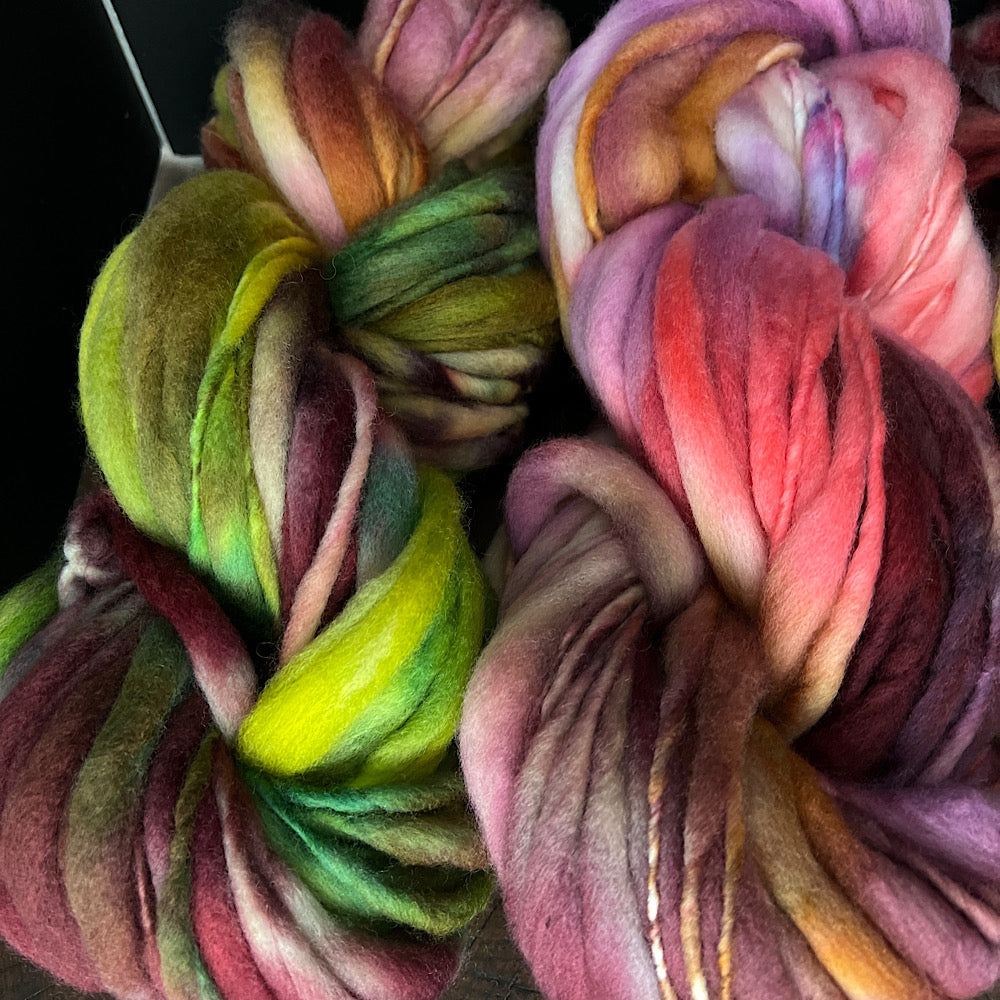 Fluffy yarn set of 3 skeins