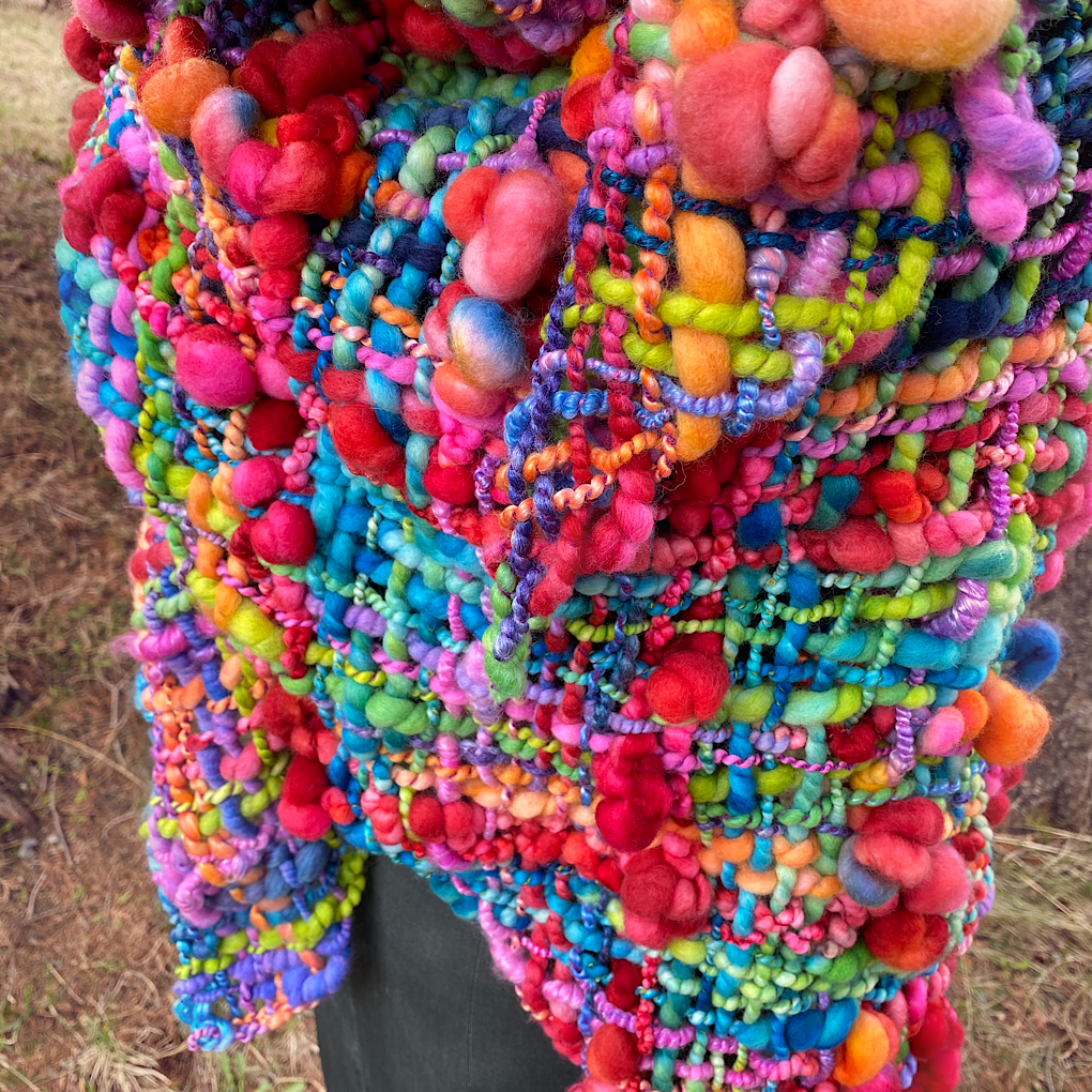 Over the Rainbow shawl