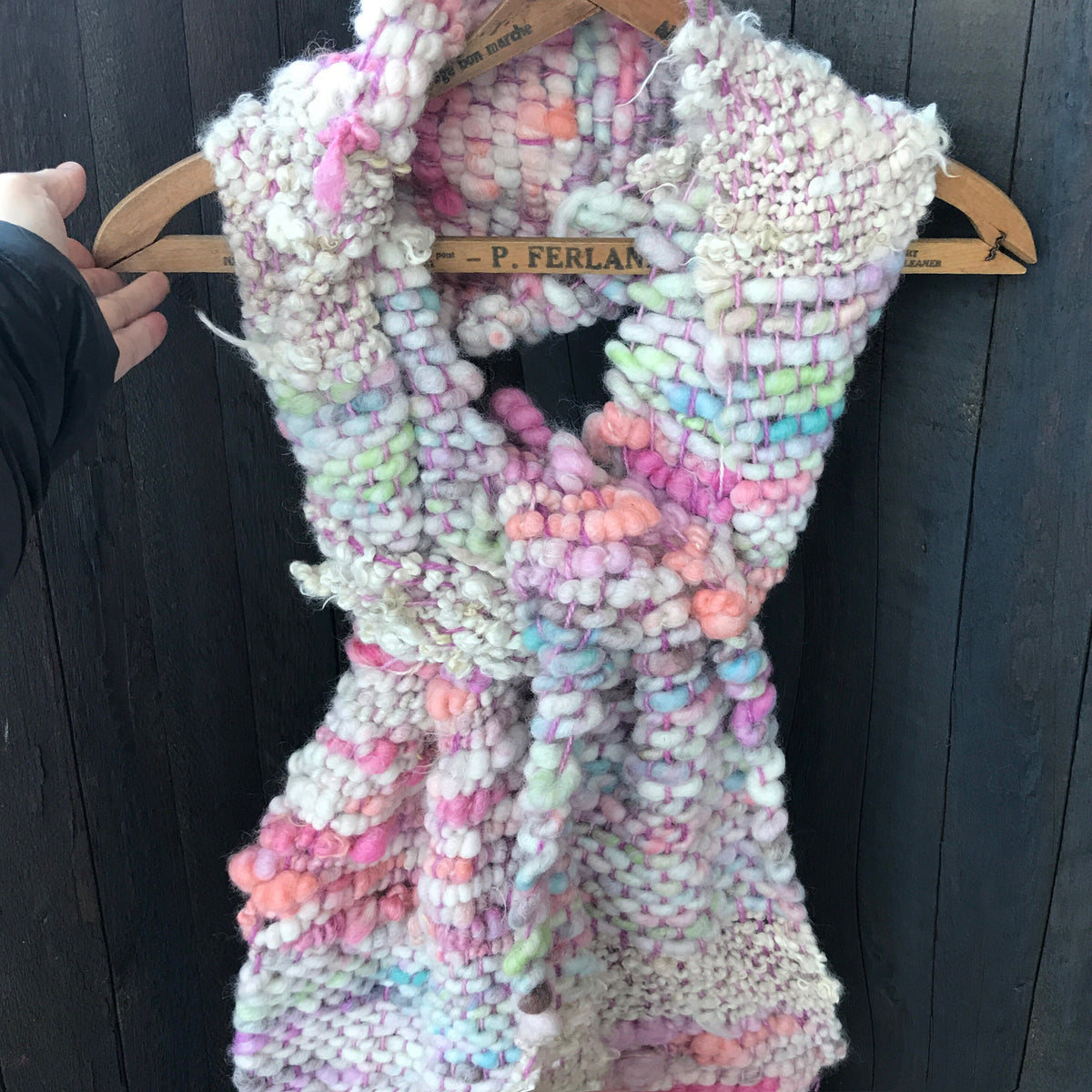 Pastel scarf 100% Wool - Foulard  100% laine pastel - Mynoush